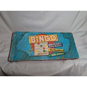 Vintage Transogram Gold Medal Bingo Set